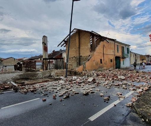Devastazione nel vercellese, innumerevoli interventi in aiuto alla popolazione FOTO