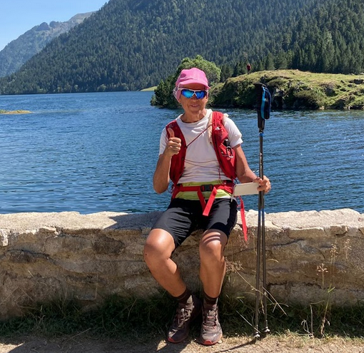 Laura Trentani ha concluso la traversata dei Pirenei