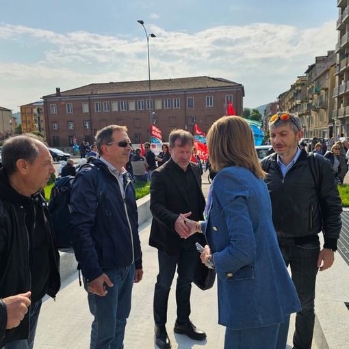 L'assessore Chiorino riceve i sindacati della formazione professionale in presidio per il rinnovo del contratto