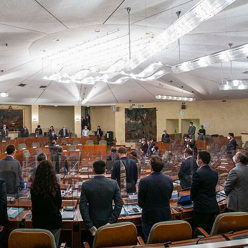 Consiglio regionale, un minuto di silenzio in memoria delle vittime delle mafie