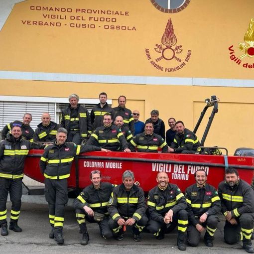 Concluso il corso di patente nautica per i vigili del fuoco del Piemonte