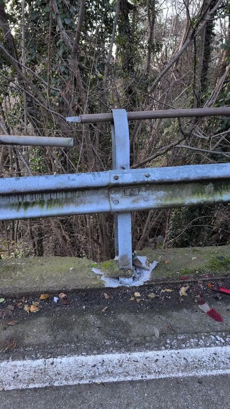 Iniziativa per il censimento e la manutenzione delle barriere stradali di sicurezza Iniziativa per il censimento e la manutenzione delle barriere stradali di sicurezza