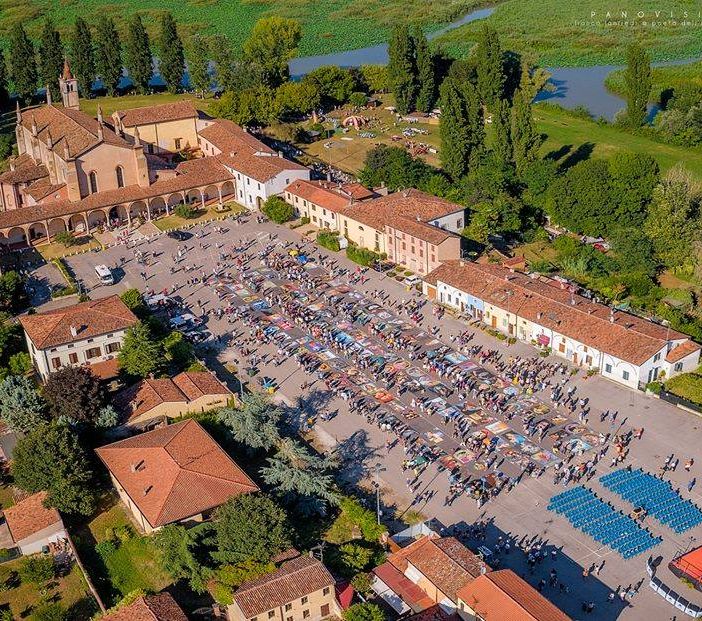 Trascorri un Ferragosto speciale tra Mantova e Le Grazie con i Madonnari che dipingono la Divina Commedia