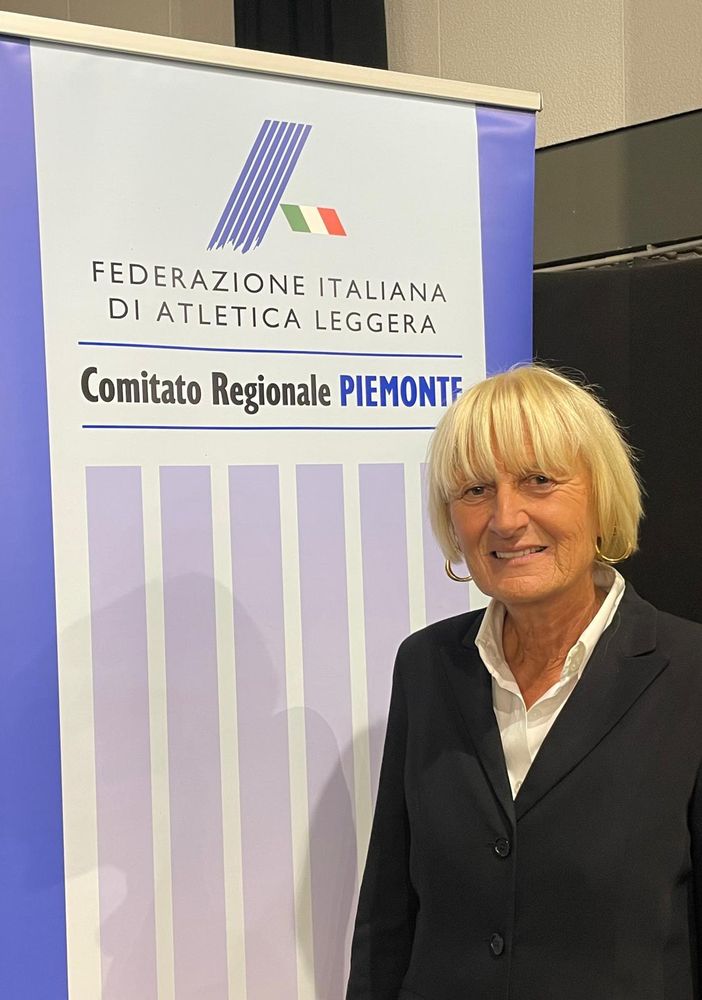 Fidal Piemonte, Zola confermata presidente: &quot;Continueremo a camminare insieme per il futuro dell'atletica&quot;, foto pagina fb Fidal Piemonte