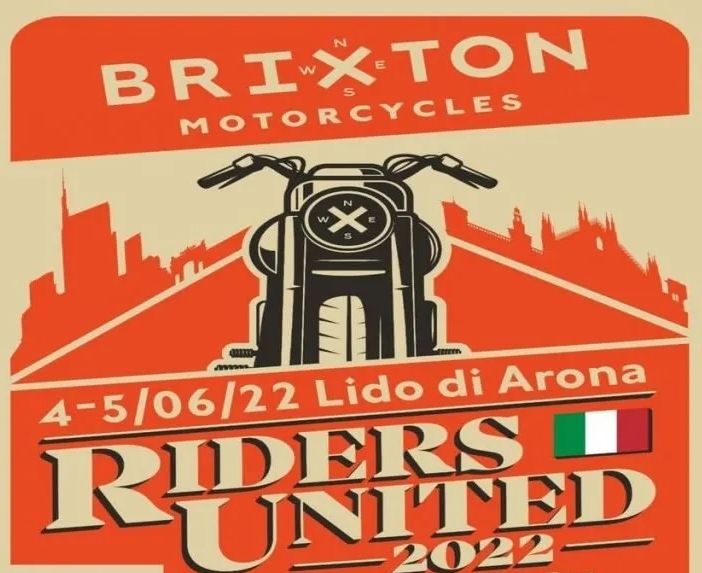 Ad Arona il raduno motociclistico Brixton Riders United
