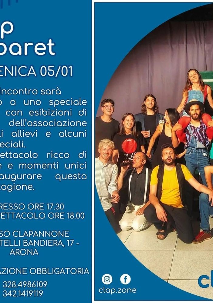 La rassegna ''Sorsi di spettacolo'' ad Arona
