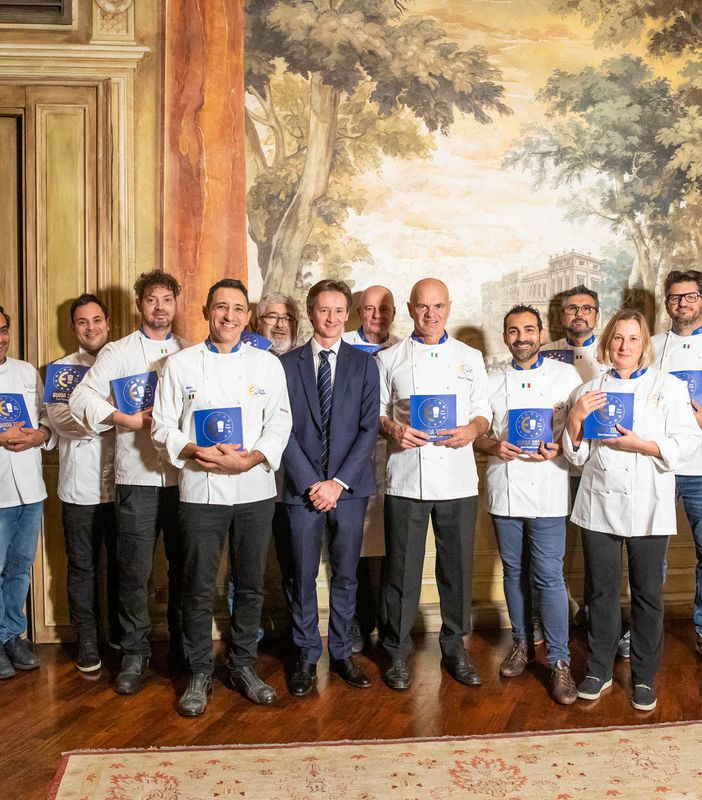 Enrico Derflingher e i cuochi Euro Toques esaltano il gorgonzola
