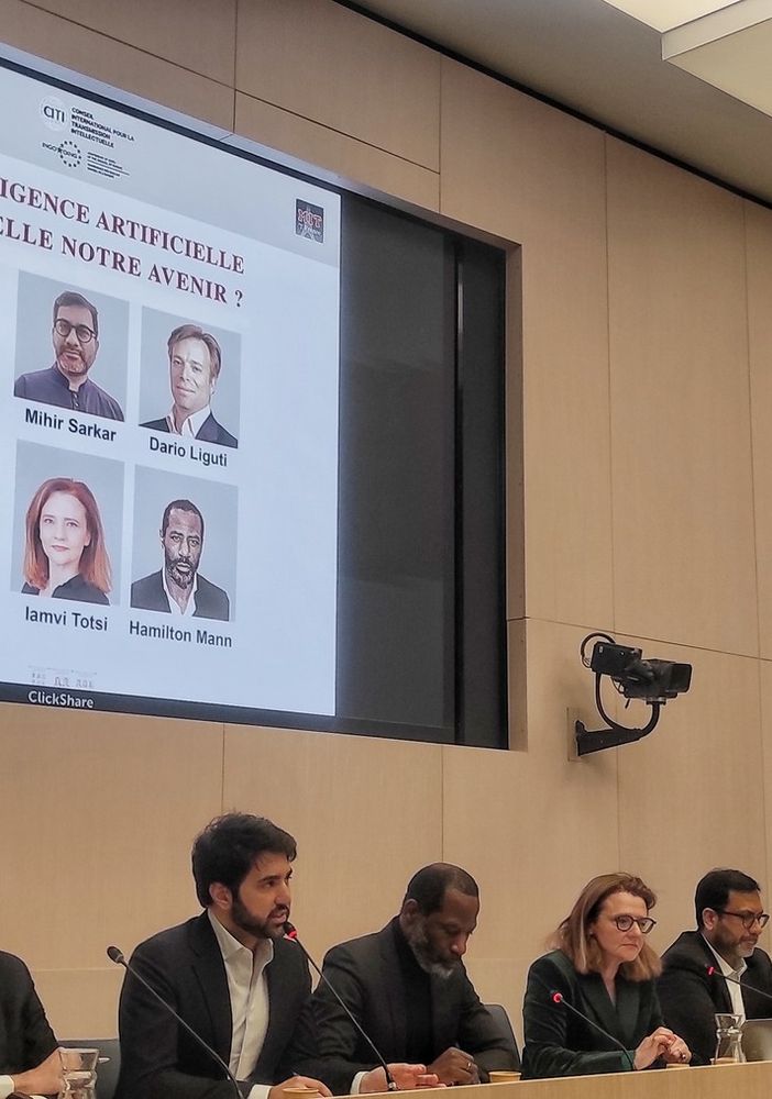 Pro Loco Novara partecipa alla conferenza sull'intelligenza artificiale al Senato Francese
