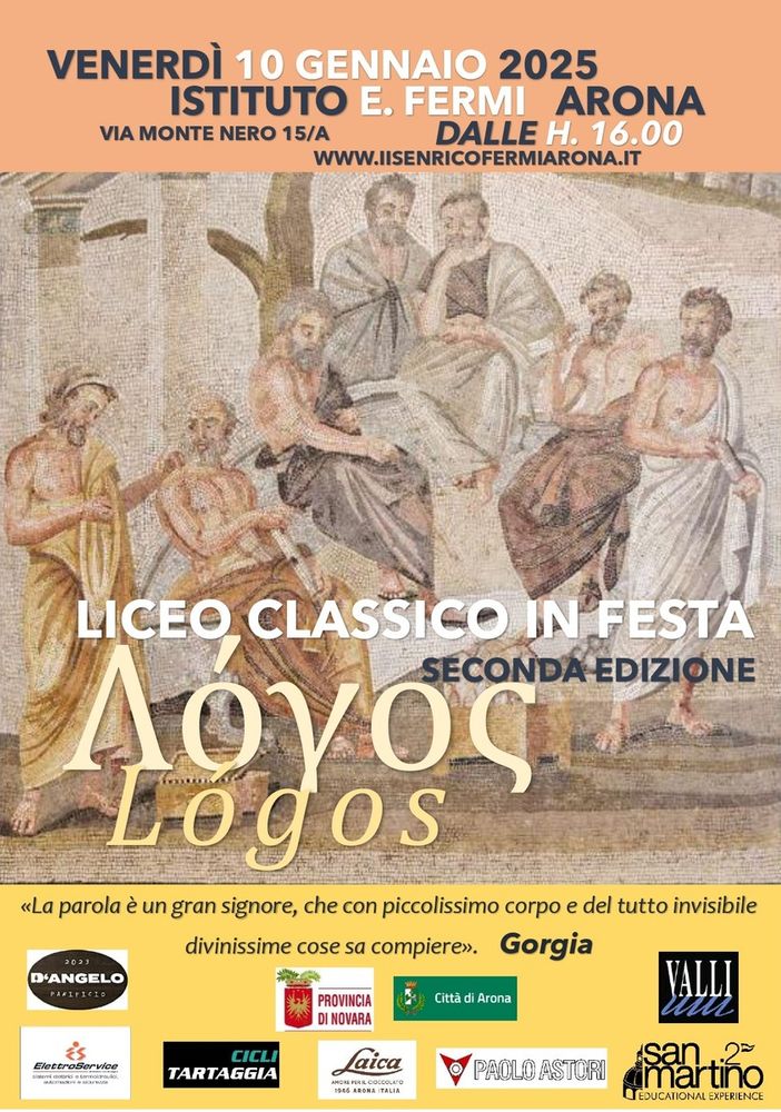 Ad Arona il 'liceo classico in festa'