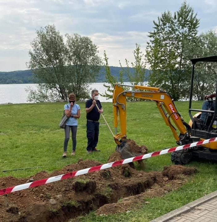 Quasi pronte le tre spiaggie di Arona