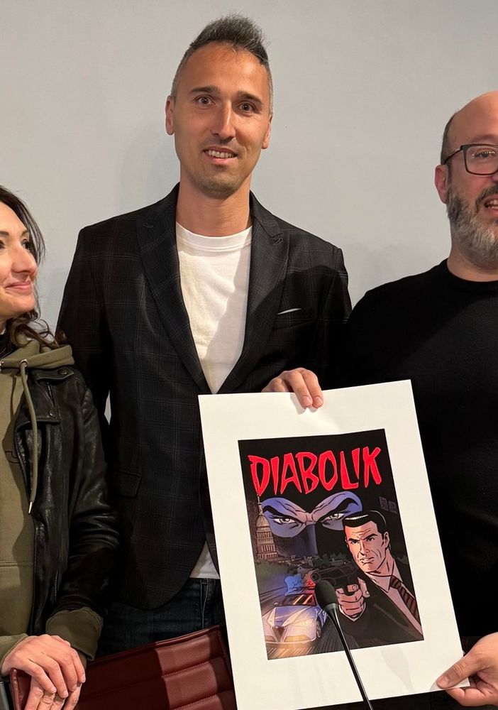 Diabolik e l’ispettore Ginko a Novara: un fumetto per la legalità