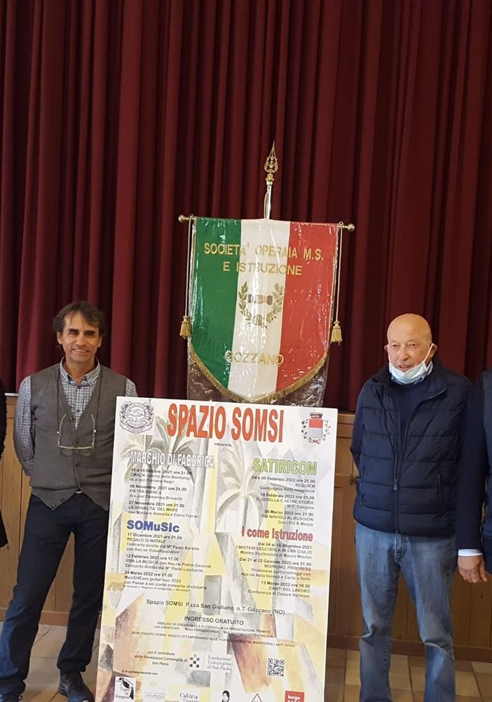 Gozzano, presentate le attività della S.O.M.S.I.