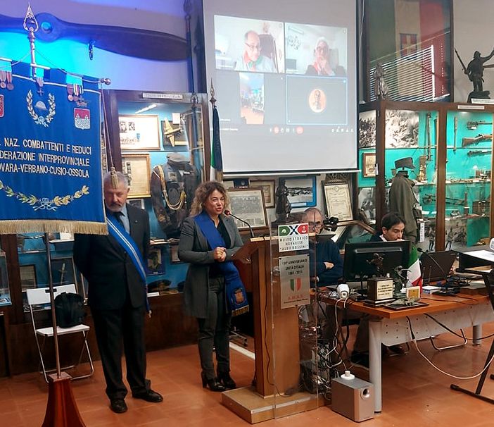 Avvenuta la cerimonia del cambio del drappo per l’associazione Combattenti e Reduci
