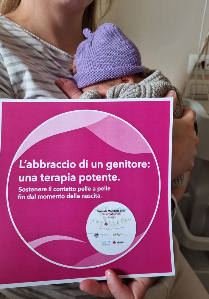 Il reparto neonatale del Santissima Trinità celebra la Giornata Mondiale della Prematurità