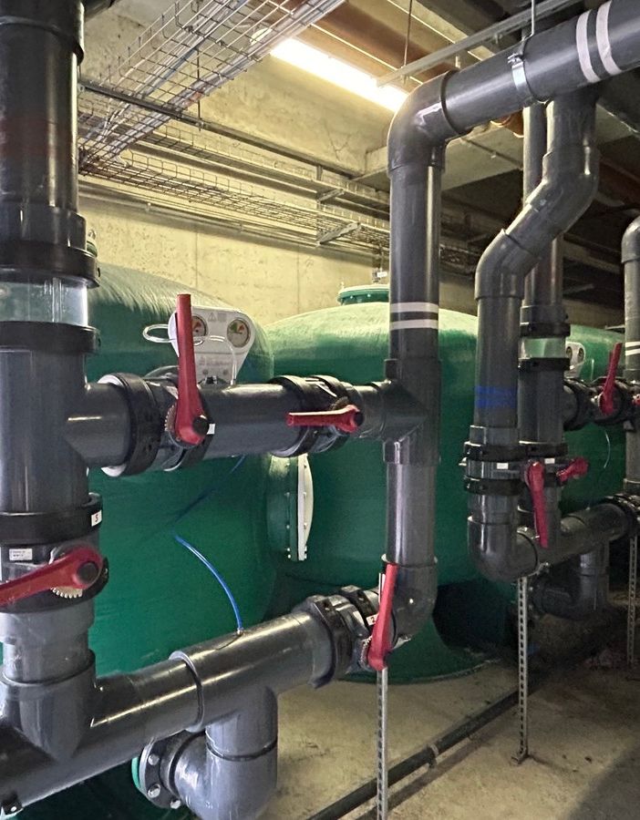 Riaperto il Centro Sportivo del Terdoppio con il nuovo sistema di filtraggio