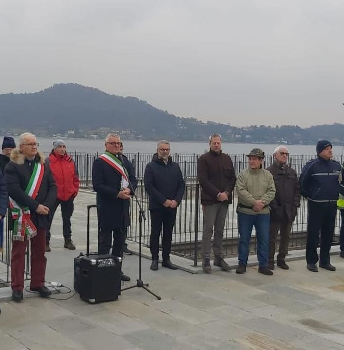 A Meina la cerimonia in occasione del Giorno della Memoria