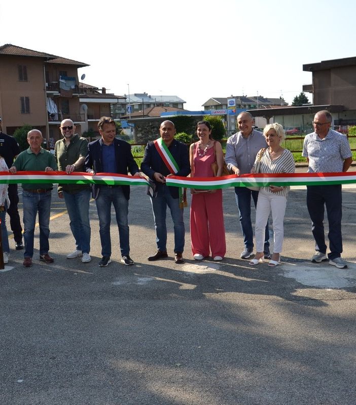 Inaugurata l'area camper di Borgomanero