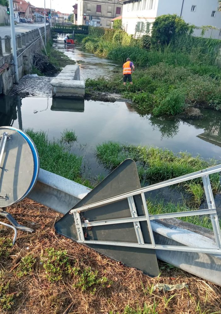 Iniziati i lavori di pulizia della Roggia Cerana a Cerano