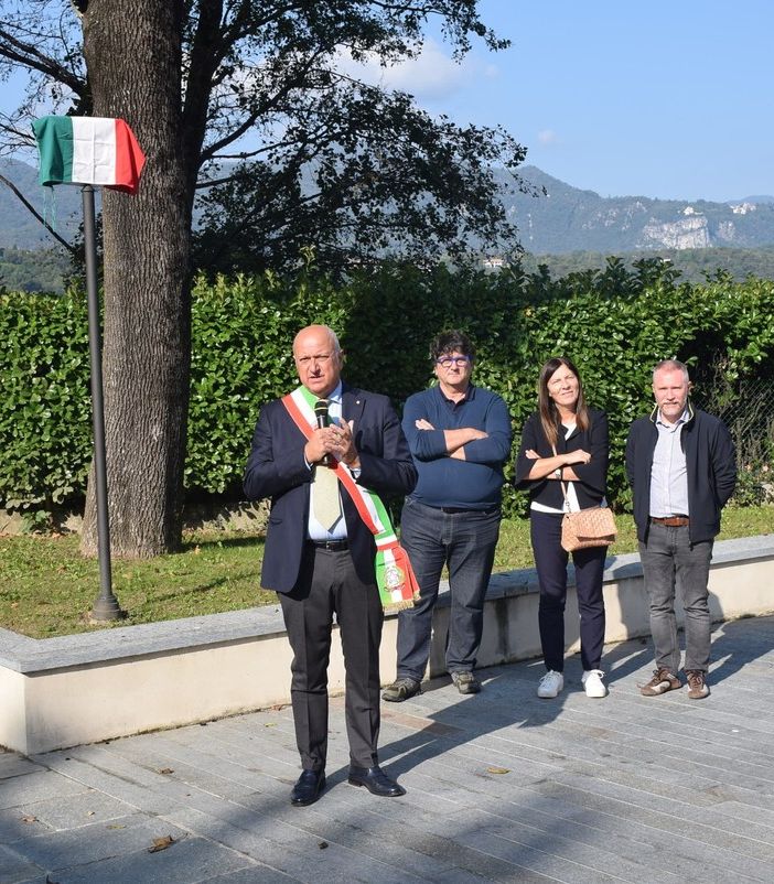 Inaugurazione della ristrutturazione di Piazza Europa al Lido di Buccione