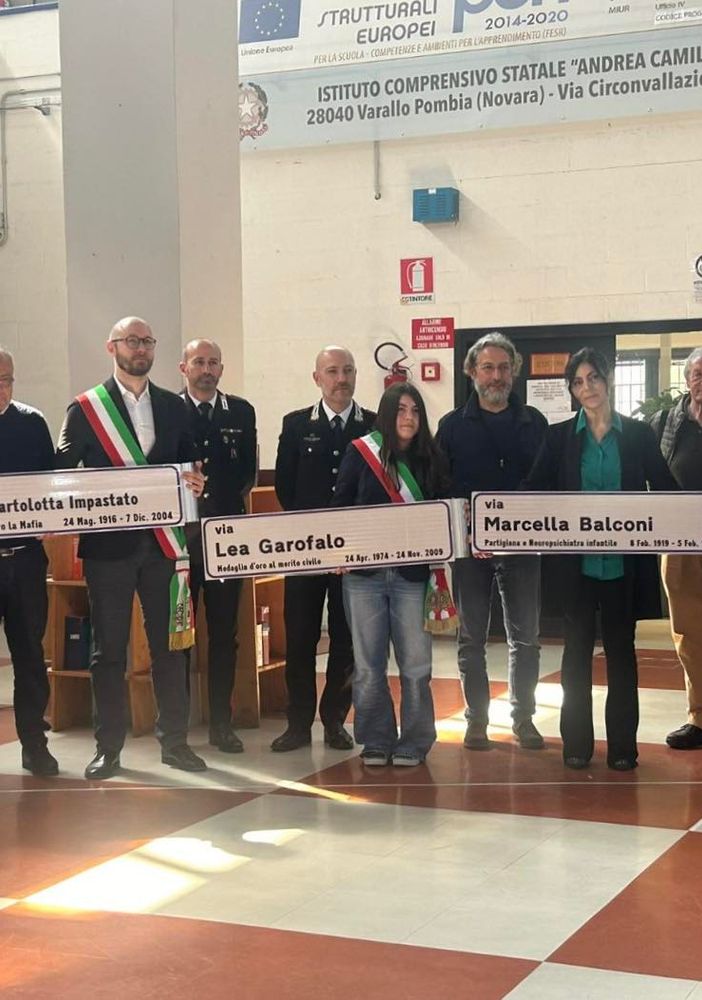 Le Vie della Memoria: intitolazioni a Varallo Pombia in onore di tre donne coraggiose