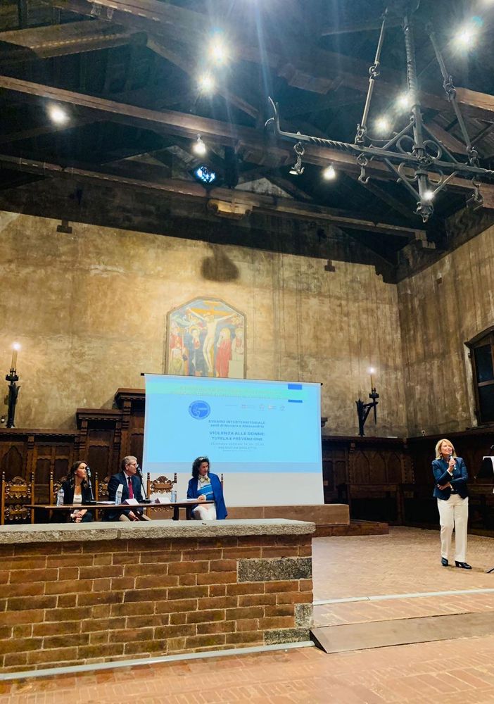 Marina Grassani alla conferenza “Violenza alle donne: tutela e prevenzione” per sensibilizzare sulla piaga dei femminicidi