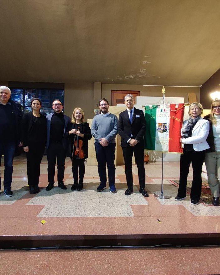 Crivelli e Palmieri presenziano all'evento della scuola di musica Dedalo