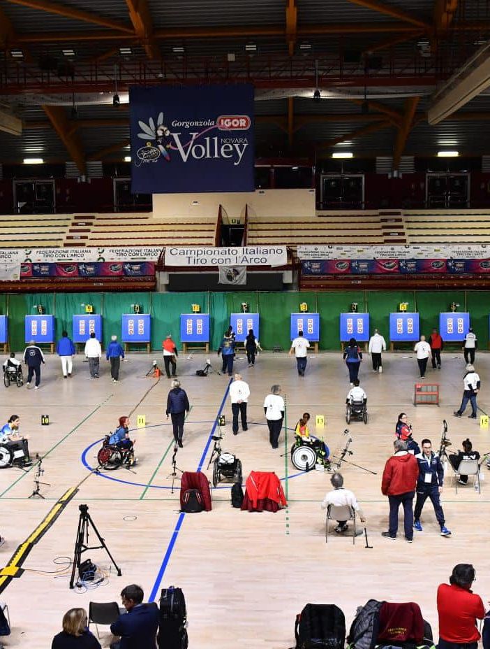 Novara ospita per il secondo anno consecutivo gli italiani indoor Para-Archery