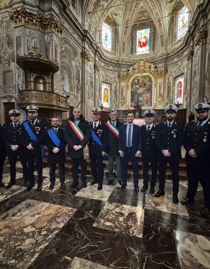 Festa  Polizia locale a Verbania: riconoscimenti agli agenti del Novarese
