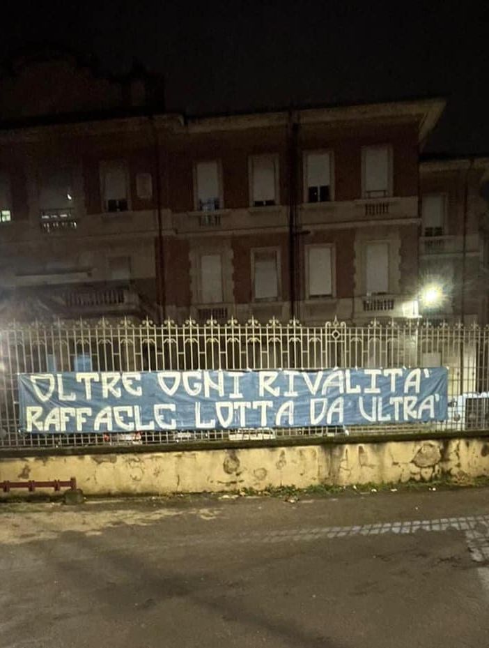 L'abbraccio da Novara per il tifoso della Pro: &quot;Dai Raffaele, lo sappiamo che un tigrotto non molla tanto facilmente&quot;