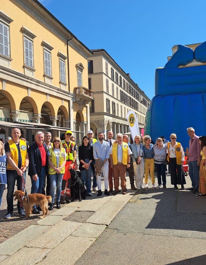 Al Lions Day a Novara è stato donato un cane guida