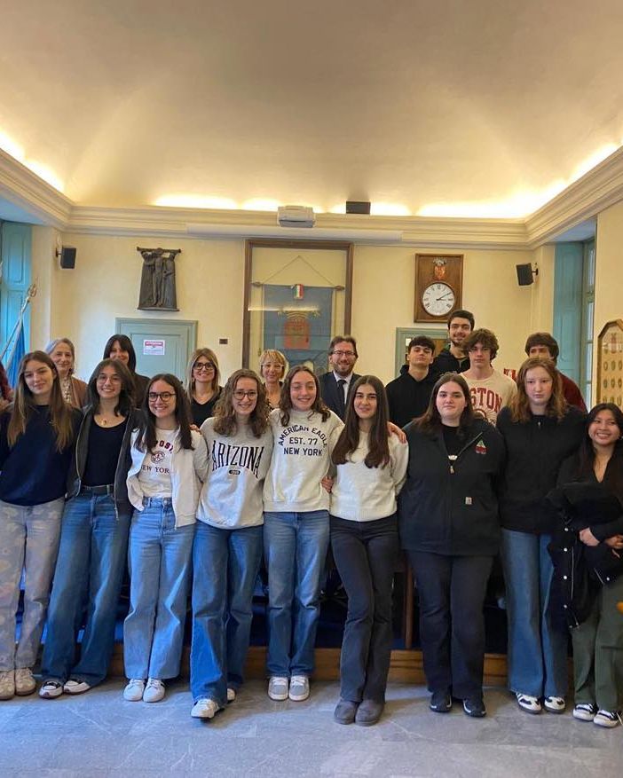 Scambio culturale tra studenti novaresi e americani a Palazzo Natta