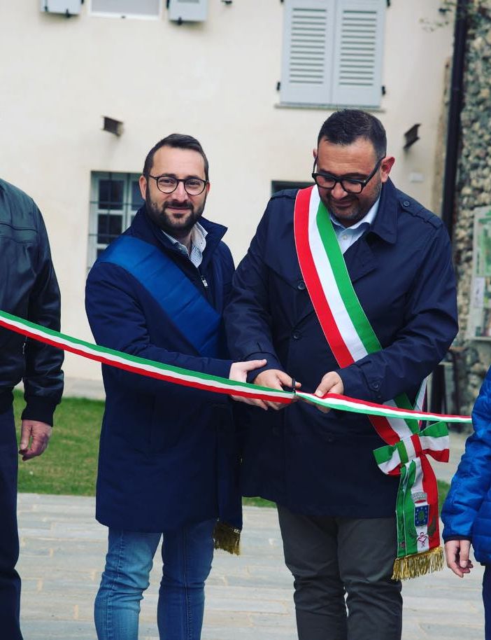 Borgo Ticino, nuova vita per il centro storico: i saluti del consigliere Lido Beltrame