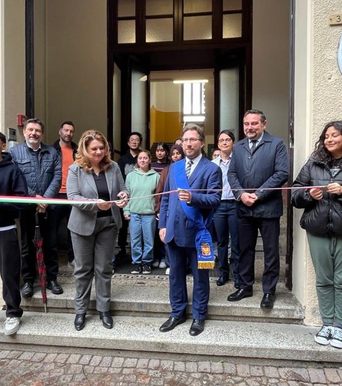 Novara, inaugurata la nuova sede riqualificata dell’Ips Ravizza