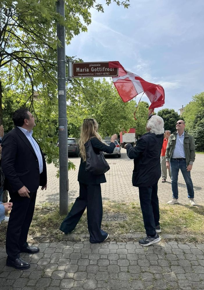 Novara intitola un largo a Maria Gottifredi