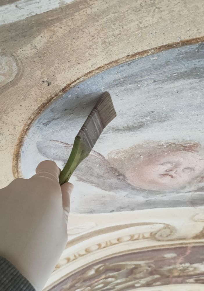 Sacro Monte di Orta, conclusa la manutenzione straordinaria dei dipinti murali e delle statue della Cappella XI