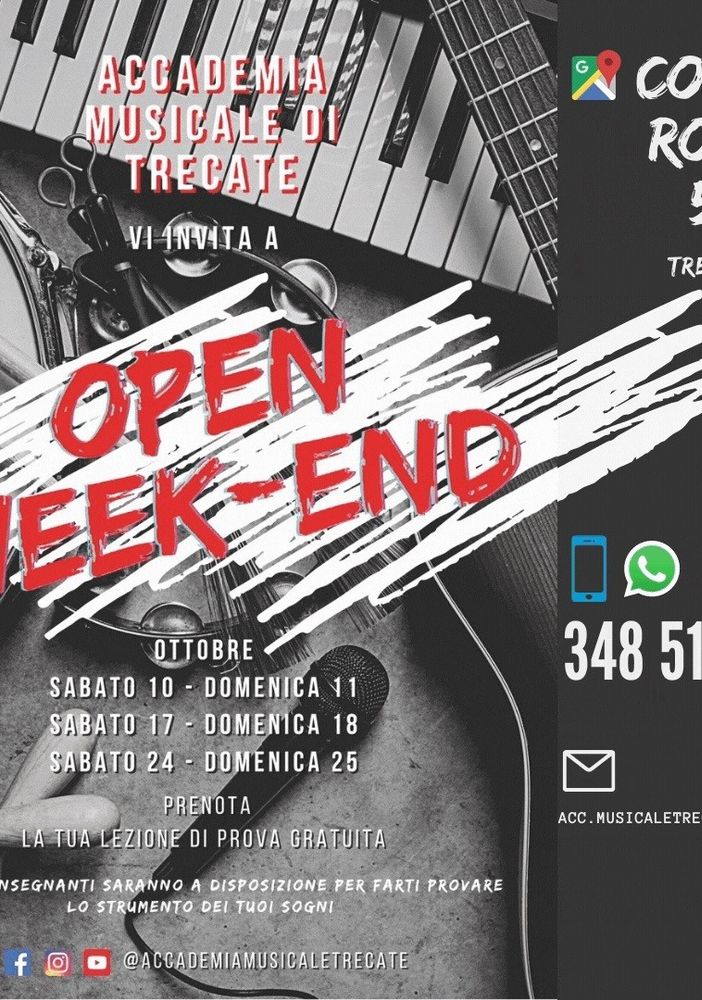Al via gli Open Week end dell’Accademia Musicale Badati