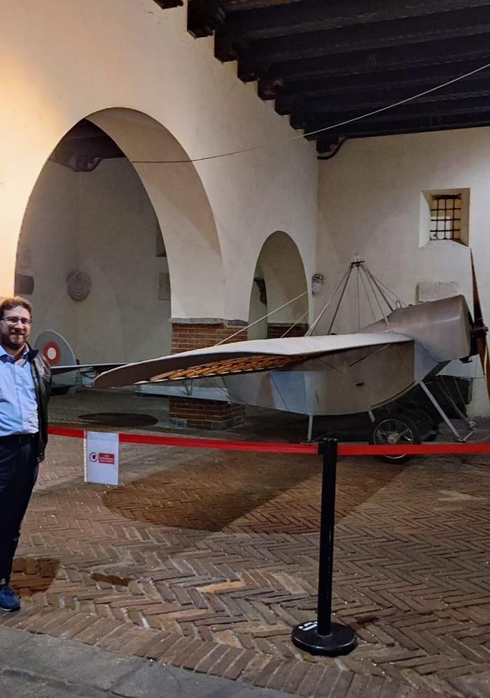 Andrea Crivelli in un viaggio culturale con gli studenti di Novara