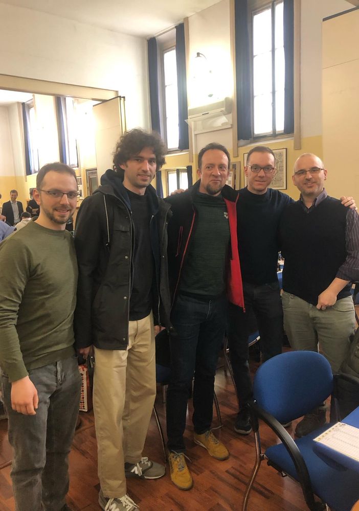 Scacchistica Novarese seconda in serie A1: promossa in serie Master