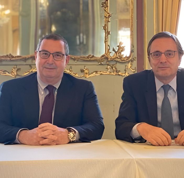 Nella foto da sinistra Giuseppe Castagna, AD di Banco BPM, insieme a Massimo Tononi, Presidente di Banco BPM