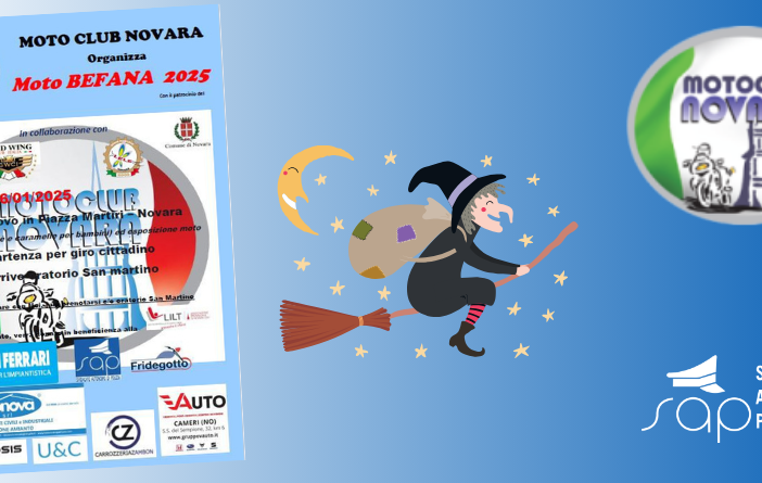 La segreteria provinciale del Sap parteciperà alla &quot;Moto Befana 2025&quot;