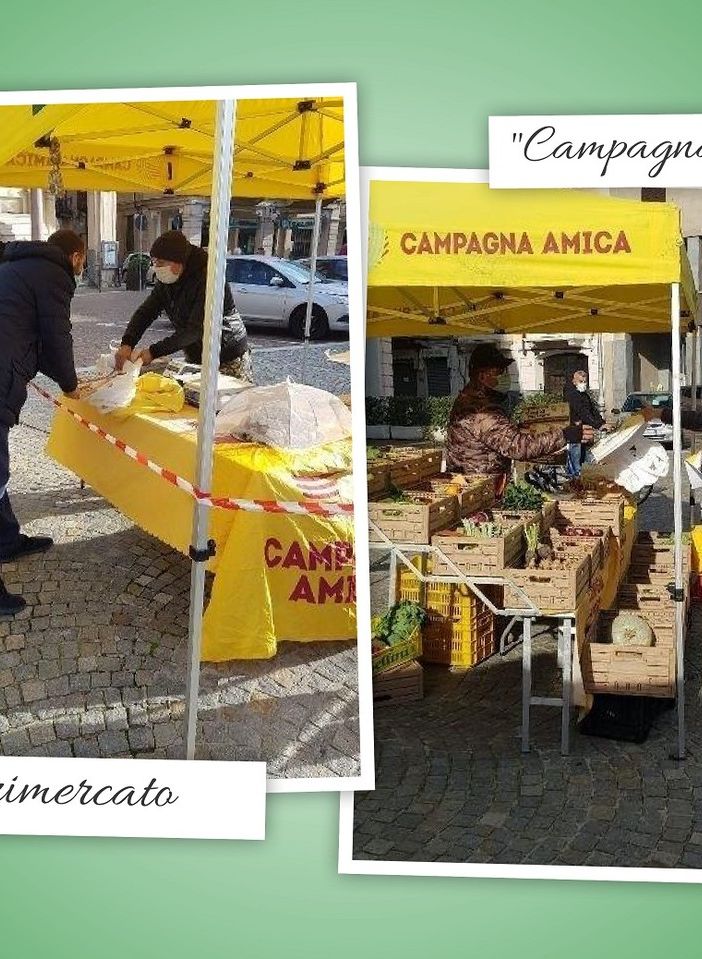 Trecate: distribuito dal Sindaco e Assessore il volantino con gli appuntamenti di dicembre con Campagna Amica