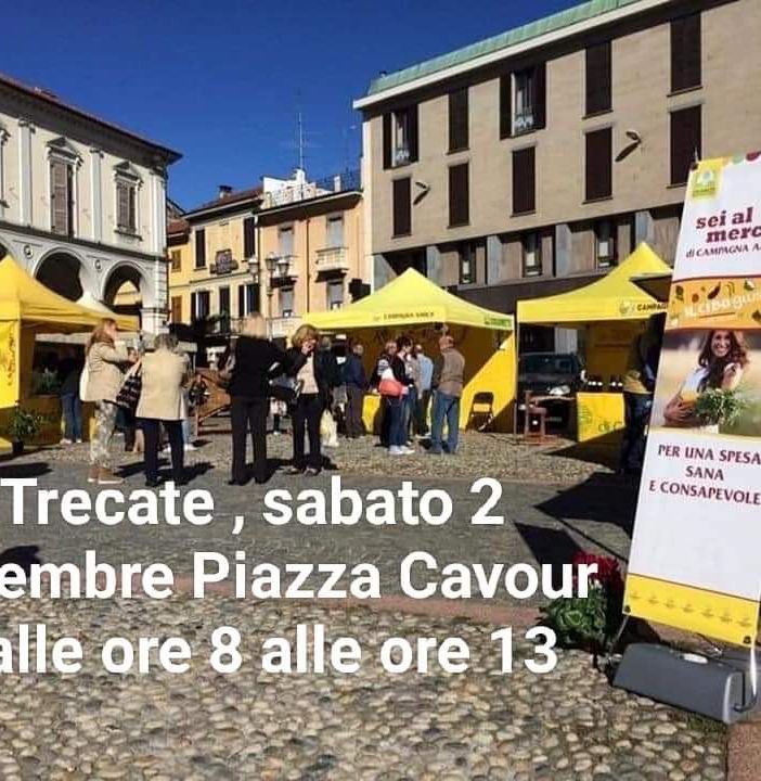 L’agrimercato di “campagna amica” in piazza cavour