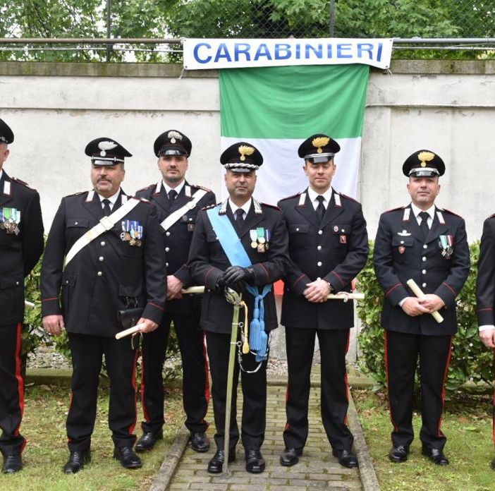 Celebrazione del 209º anniversario della fondazione dei Carabinieri a Novara