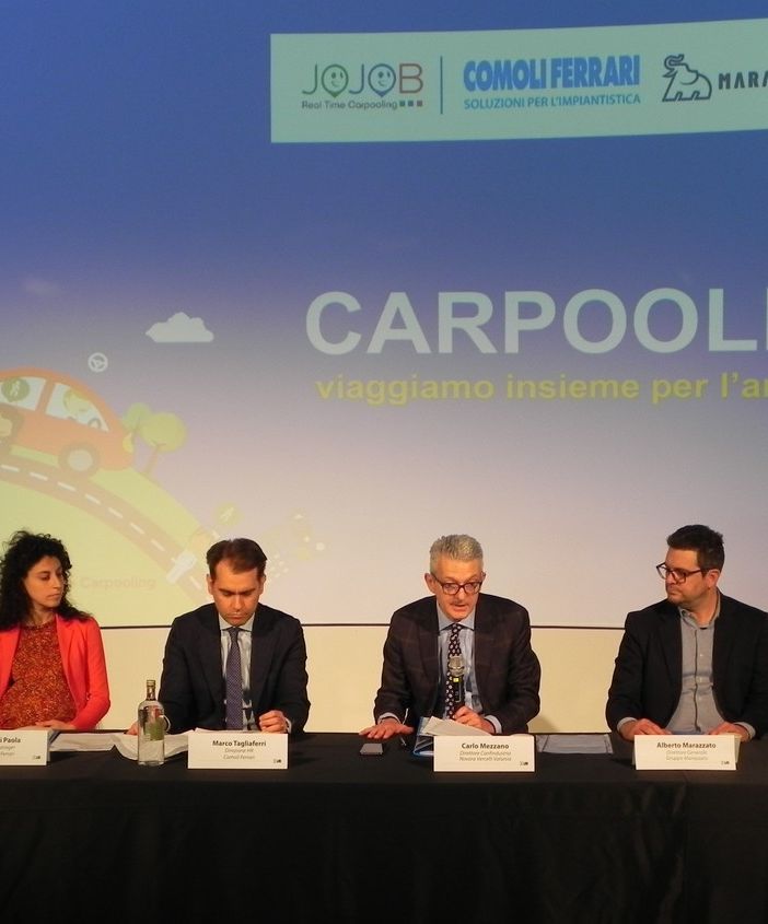 Ambiente: un sistema smart di car-pooling sulla tratta Novara Vercelli