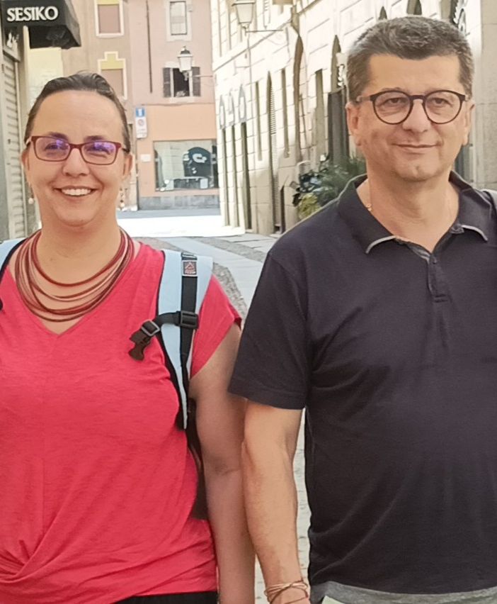 Cinzia Spilinga e Nicola Fonzo