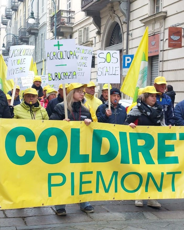 Coldiretti: una avanguardia di mille imprenditori davanti alla Regione per difendere l’agricoltura