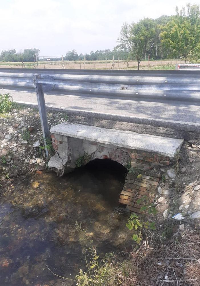 Da domani partiranno i lavori di sistemazione del ponte lungo laSP. 15 tra Fara e Carpignano Sesia