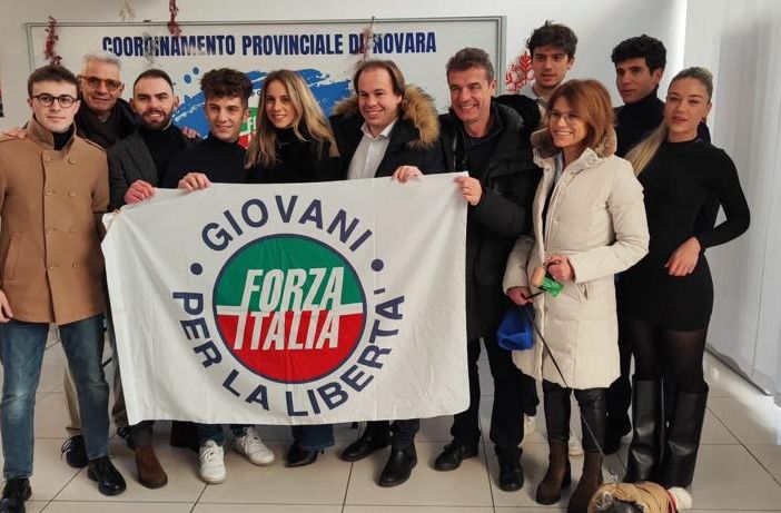 Nasce a Novara il coordinamento giovani di Forza Italia