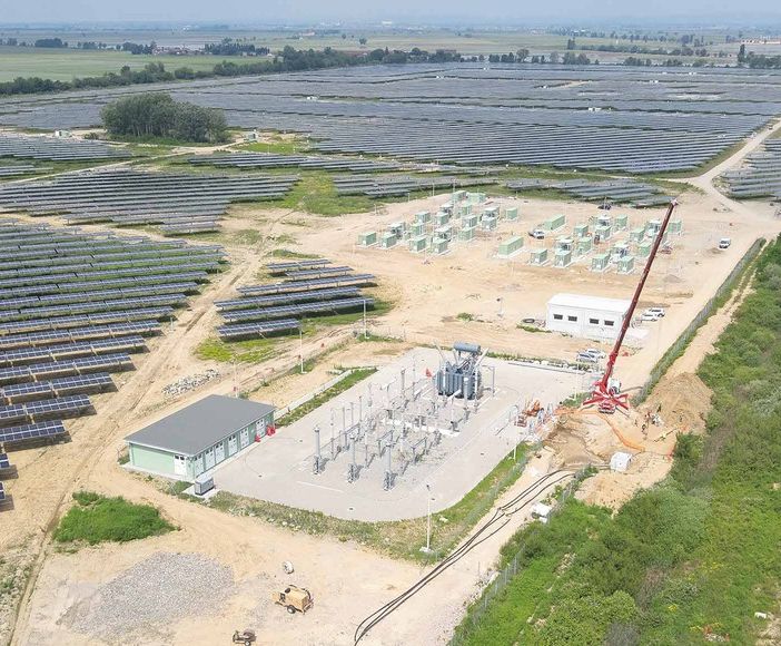 Confindustria Novara Vercelli Valsesia in visita al più grande parco solare del Nord Italia