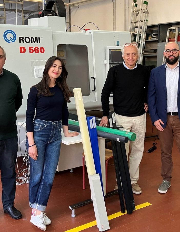l mondo della plastica entra in classe grazie alla collaborazione tra Roechling Industrial Italy e Istituto tecnico “Da Vinci”